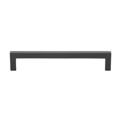 GLIDERITE 6-1/4″ Matte Black Solid Square Slim Cabinet Drawer Bar Pulls(10-Pack)