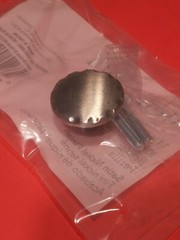 2 Ea 1-1/8″ Cabinet Knob Satin Nickel Colonial Round Model #: Z833-28-BNI FS