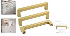 Stylish Brass Kitchen Cabinet Hardware – 4