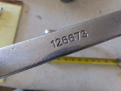 Qty=3: DRAWER PULLS 6-9/16″ LONG X 3″ (SOME SCRATCHES / DINGS- USED