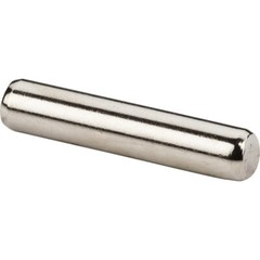 Box of 20- Bright Nickel 5 mm x 30 mm Straight Pin Shelf Supports