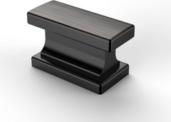 30 Pack Oil Rubbed Bronze Cabinet Knobs Zinc Drawer Pulls for Dresser Doors