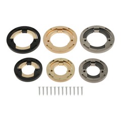 1PC Ring Pull Handle W/ Screws Zinc Alloy Cupboard Wardrobe Shoe Cabinet Drawer