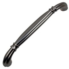 5″ Center Brushed Black Nickel Victorian Cabinet Hardware Pull – 921606-128-BBN