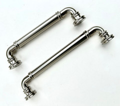 2 TOP KNOBS CRANFORD PULLS SATIN NICKEL TK3142BSN 5-1/16″, TK3143BSN 6-5/16″ C-C