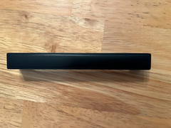 Cabinet Pulls 5″ on center Matte Black Metal-set of 11