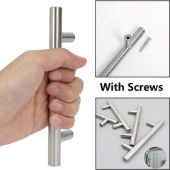 20Pack Brushed Nickel T Bar Handles Stainless Steel Kitchen Cabinet Drawer Pulls