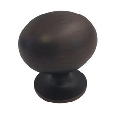Amerock Everyday Heritage 1 3/8″ Oval Cabinet Knob Oil-Rubbed Bronze BP53018ORB