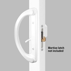 Prime-Line C 1225 Mortise Style Sliding Patio Door Handle Set – Replace Old o…