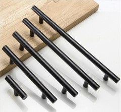 3.78″ 5.0″ 6.3″ 7.56″ Black Cabinet Handles Pulls Knobs Drawer Pull Handles