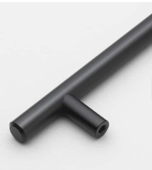 10 Pack, GlideRite 5″ C-to-C Matte Black Cabinet Drawer Bar Pulls 5002-128-MB