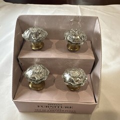Instant Furniture Drawer Pulls Ser Of 4 Made in India NIB