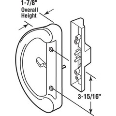C 1225 Mortise Style Sliding Patio Door Handle Set Replace Old Or Damaged Door H