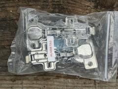 Everbilt Full Overlay Frameless Soft Close Hinges 35mm 110° 2-Pack H32636E