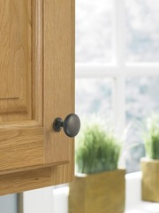 | Cabinet Knob | Oil Rubbed Bronze | 1-1/4 inch (32 mm) Diameter | Edona | 10