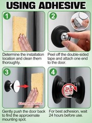 RV Magnetic Door Catch with Adhesives Screws – Easy to Install Camper Trailer 1