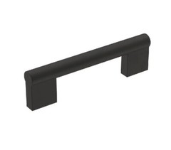 37pc. Amerock Cabinet Pull Matte Black 3-3/4 inch (96 mm) Center-to-Center