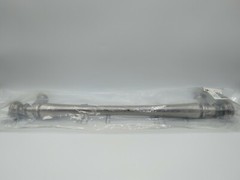 MNG 20821 12″ Oversize Vanilla Finial Pull – Satin Antique Nickel – 13 5/8″o/a