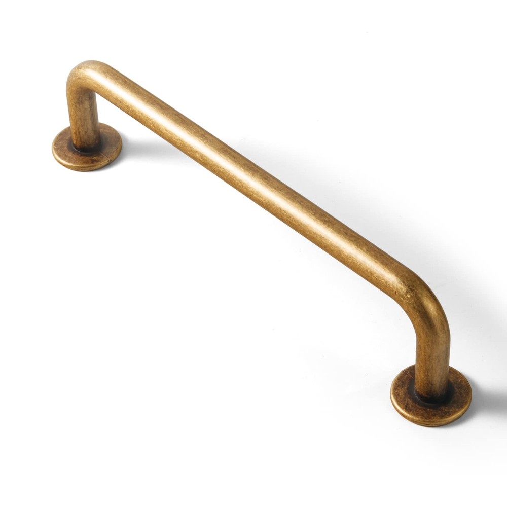 6 Pack Cabinet Pulls Antique Brass Alloy Drawer Pulls Kitchen Hardware – 5.04…