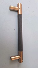 Tiradores De 5″ para gabinete color negro mate y bronce Set De 10 ASIDRAMA