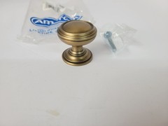 Amerock BP55342 GB Gilded Bronze 1-1/4″ Mushroom Cabinet Knob. NEW in Package