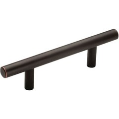 (5)-Amerock Bar Pulls 3 In. Oil Rubbed Bronze Center-to-Center Pull BP40515ORB