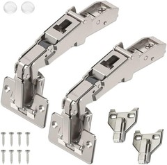 170 Degree (B71T655) Cabinet Hinges Bundle – Pack of 2 Full Overlay Self Close D