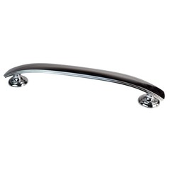 8″ Polished Chrome Appliance/Cabinet Pull, Mid-Century Modern, Hickory P2146-CH
