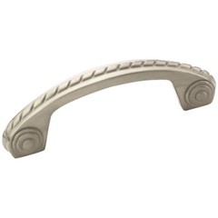 Cavalier Z260-3SN Satin Nickel 3″ Hole Spacing Rope Cabinet Handle Pull