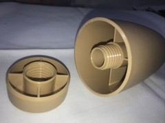 FLEXA #7429913 FURNITURE FEET- TALL TAN, 4 PCS PER BOX, VERY NICE! GREAT DEAL!