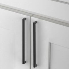 10 PCS 121/2 Inch 320mm Matte Black Cabinet Pulls Stainless Steel Drawer Pull