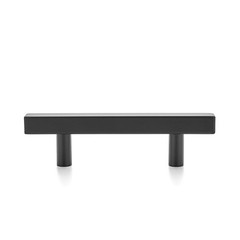 Matte Black Square Cabinet Hardware Pulls 3 Inch 30 Pack