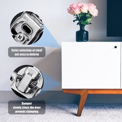 1-50PCS Overlay Soft Close Face Frame 105° Compact Door Cabinet Hinges Handware