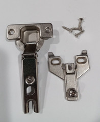 Blum 110 Deg Modul Hinge, 84.355-01B and 198.660-01.22 Plate, full overlay, S/C