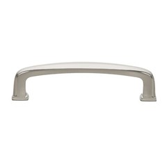 GlideRite 3-3/4″ CC Deco KitchenCabinet Drawer Pull Satin Nickel – 81092-SN-1