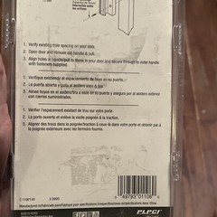Patio Handle Sliding Door Black C 1106 PRIME LINE PRODUCTS PLPCI NEW