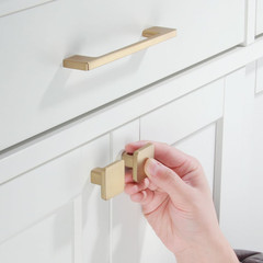 10 Pack Classic Cabinet Handles-5″/128Mm Screw Spacing Champagne Bronze Furnitur