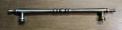 12″ C-C 16-3/8″ OA Barn Door Appliance Cabinet Pull Large Antique English Brass