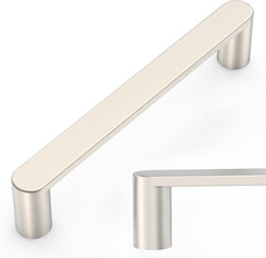 Amerdeco 10 Pack ZH0005BSN Brushed Satin Nickel 3.75 Inch(96mm) Hole Centers Kit