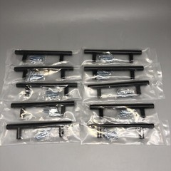 Sapphire Modern Cabinet Handle Lot of 10 Black Bar Pull SP-1009KN-96-BK