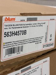Blum 563H4570B Cabinet Hinge – Genuine