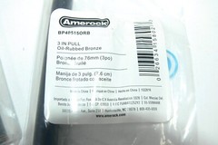 Amerock Bar Pull BP40515ORB Oil-Rubbed Bronze 3 inch Center-to Center Pack of 8