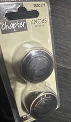 Chapter Oil Rubbed Bronze Finish Lot Of 4 Round Knobs Brand New