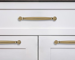 5 Pack 12 Inch(305Mm) Brushed Brass Cabinet Pulls Heavy Duty Drawer Handles