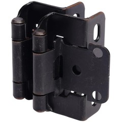 Steel Cabinet Hinges – Oil Rubbed Bronze Finish – 50 Pack