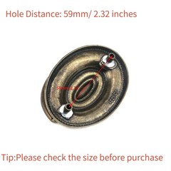 Furniture Dresser Pull 4 Pcs Antique Brass Bail Drawer Handles 2.32″ Hole