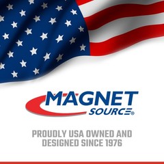 Master Magnetics Ceramic Latch Magnet Assemblies – Rectangular with Center Ho…