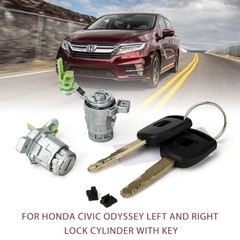 Honda 1998 2 Cylinders 6-Key Lock Cylinder – 2 Keys Left & Right