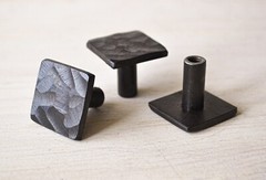 Hand Forged Iron Knobs,Drawer Pulls,Cabinet Hardware,Stell Dresser Knobs