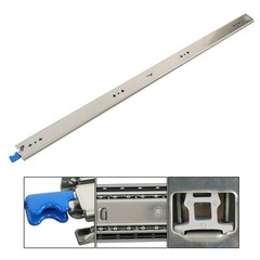 40″ Locking Drawer Slides 250lb Heavy Duty Ball Bearing Full Extension With Lock